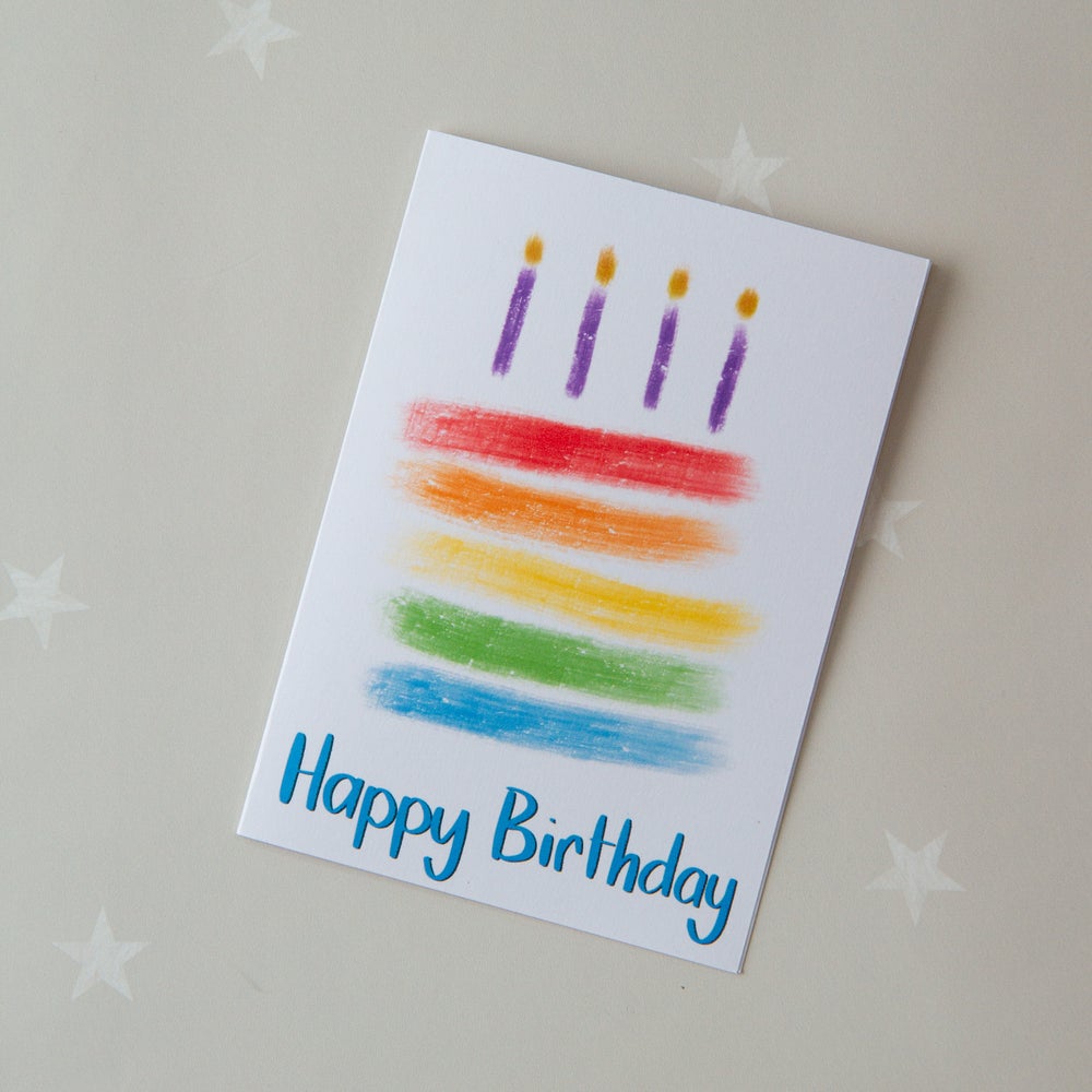 KIDS CARD - birthday cake
