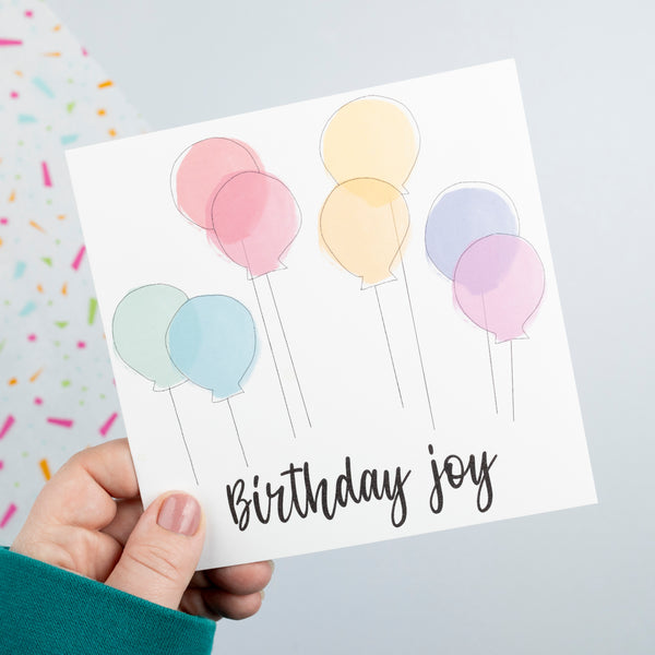 Birthday Joy card